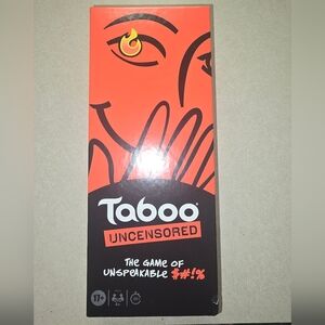 Taboo Uncensored Card Game New Game Night Fun.
